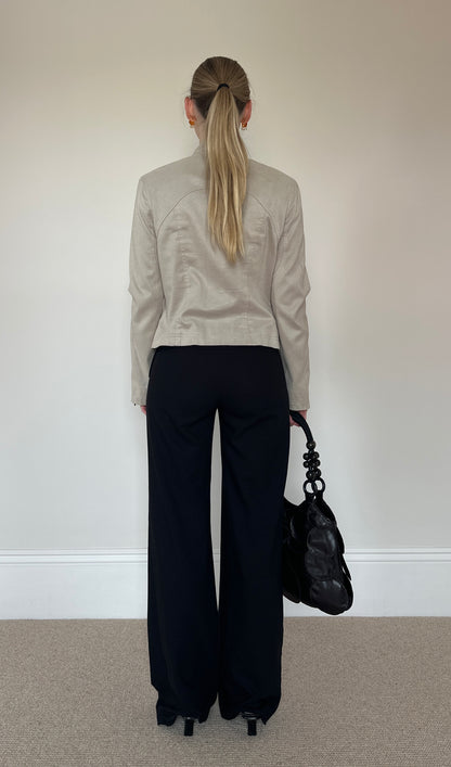 Vintage faux suede jacket