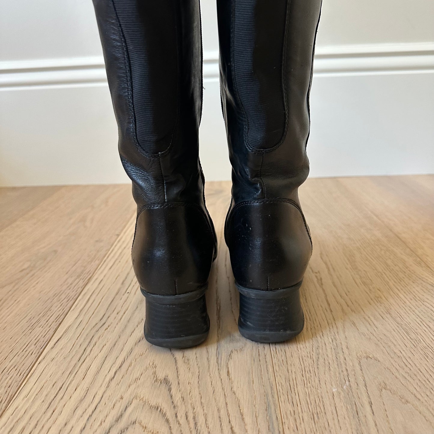 Vintage leather boots