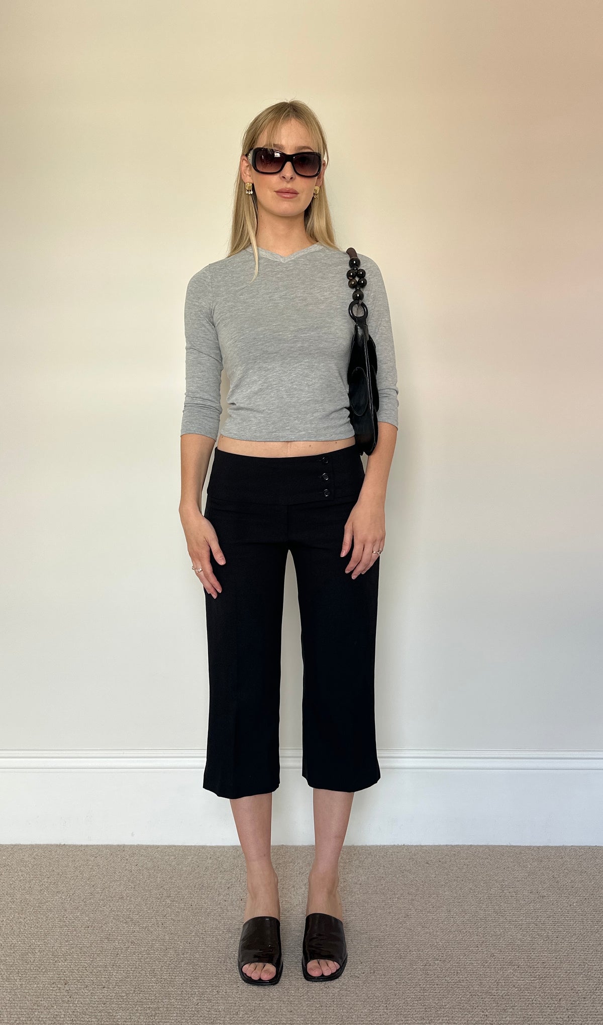 Vintage suit capris
