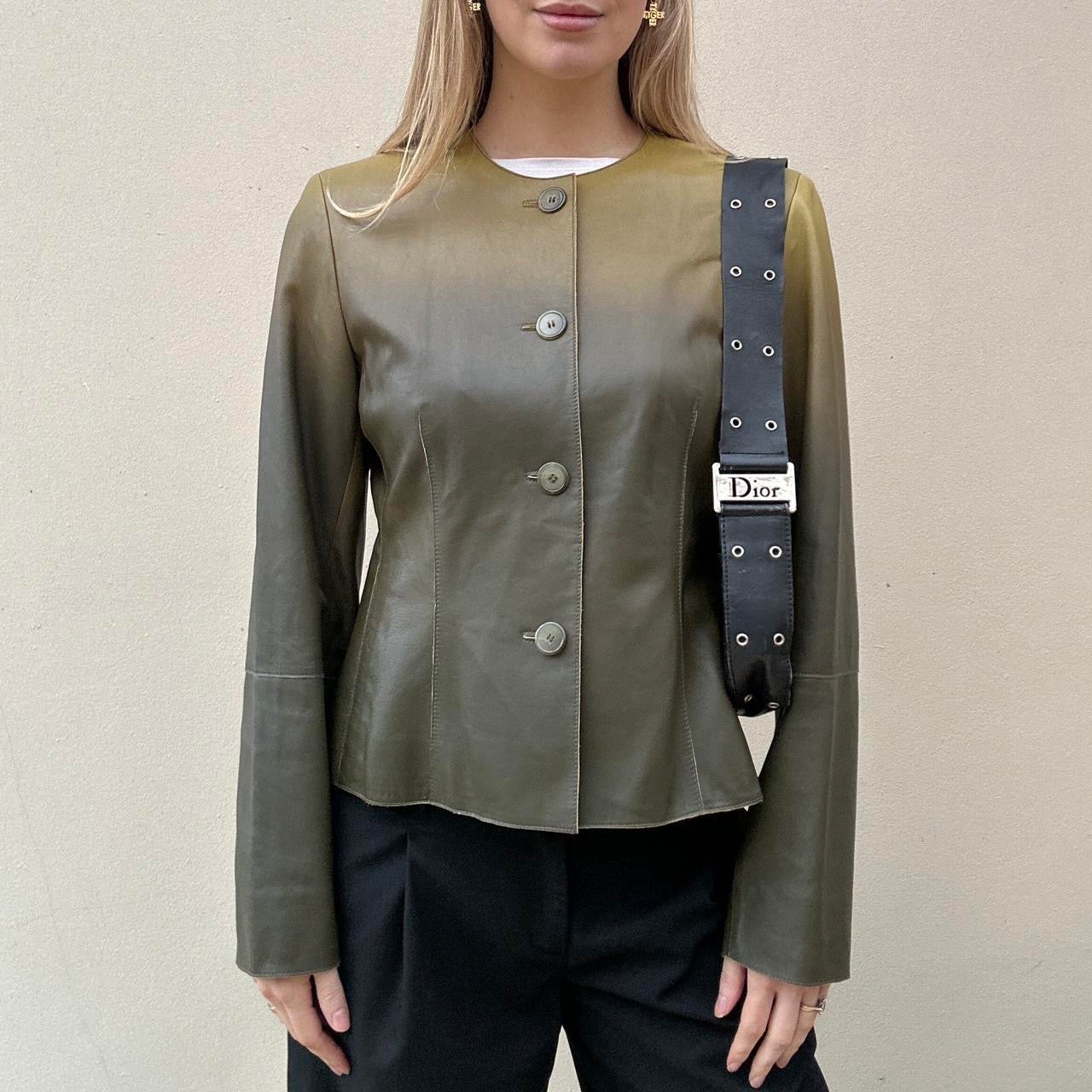 Vintage Green ombré jacket