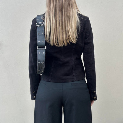 Vintage 00s military style jacket