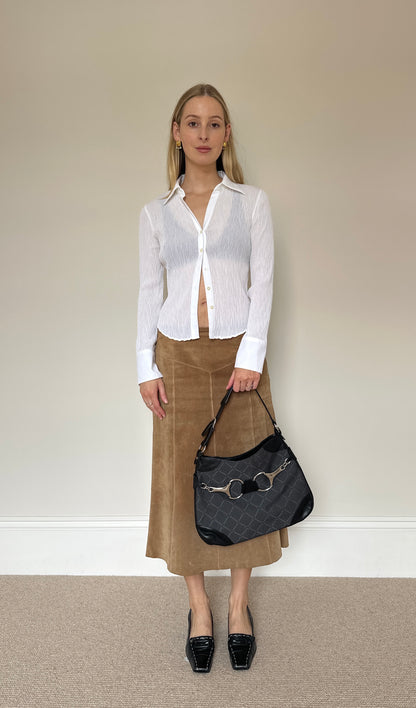 Vintage horsebit handbag