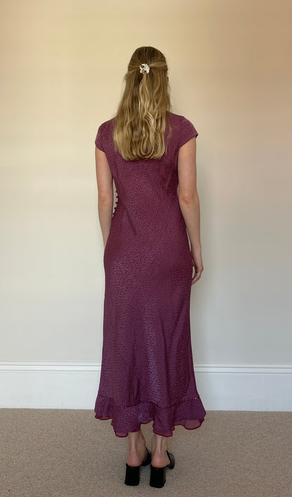Vintage Silk mix Dress