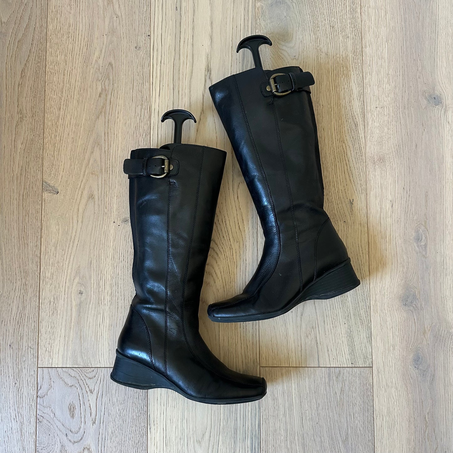Vintage leather boots