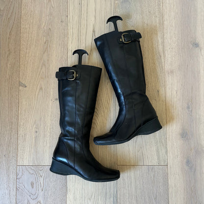 Vintage leather boots