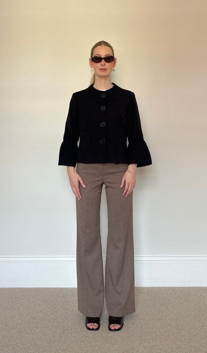 Vintage black pea coat