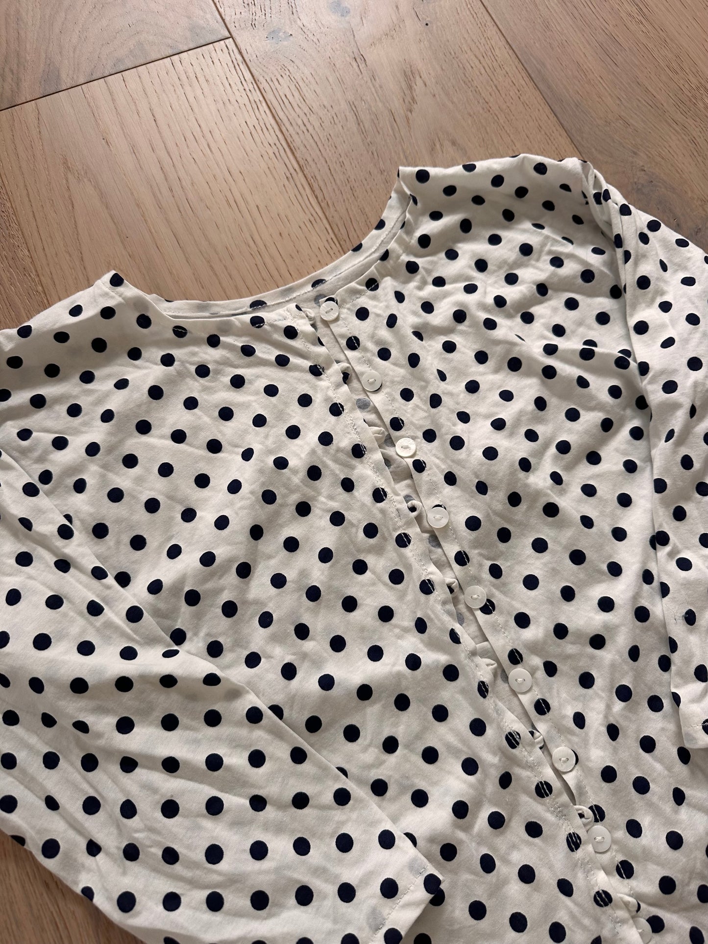 SALE polka dot cardigan