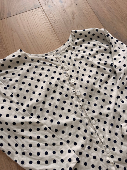SALE polka dot cardigan