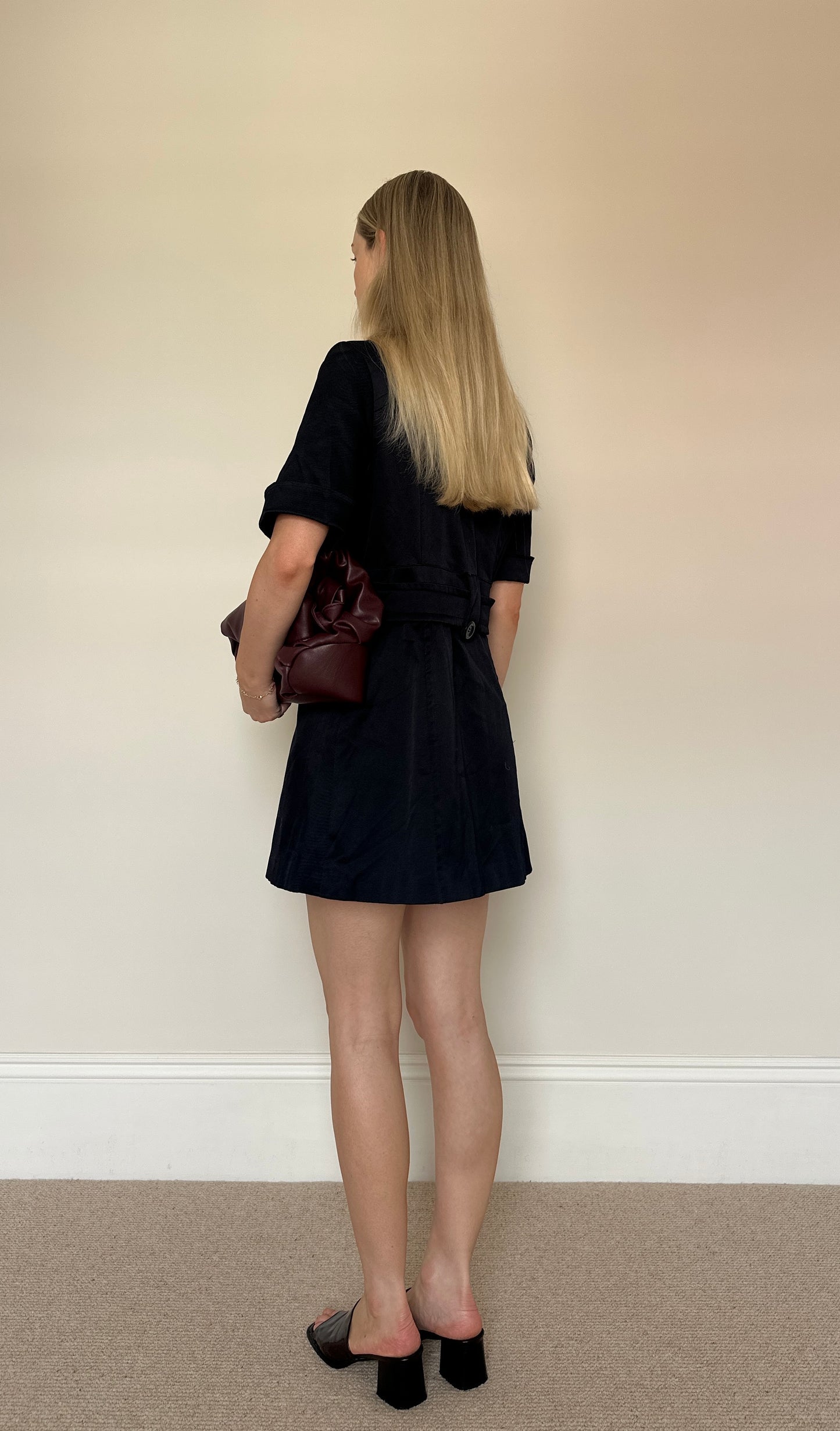 Vintage pea coat dress/jacket