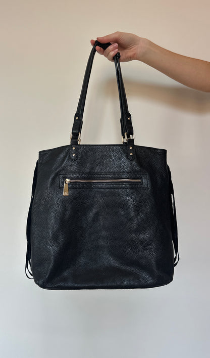 Vintage Leather Tassel Bag