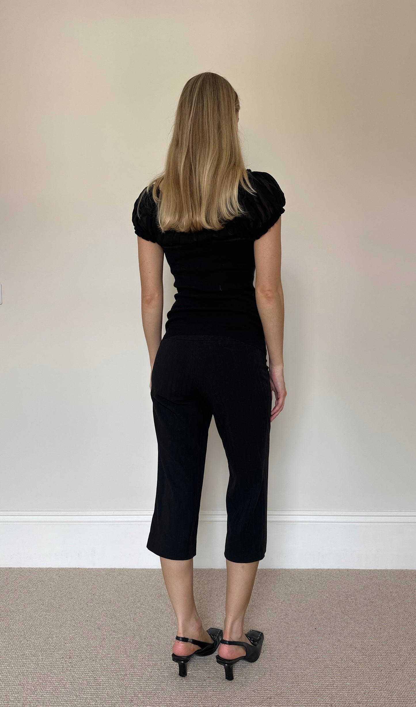 Vintage 00s Puff Sleeve Top