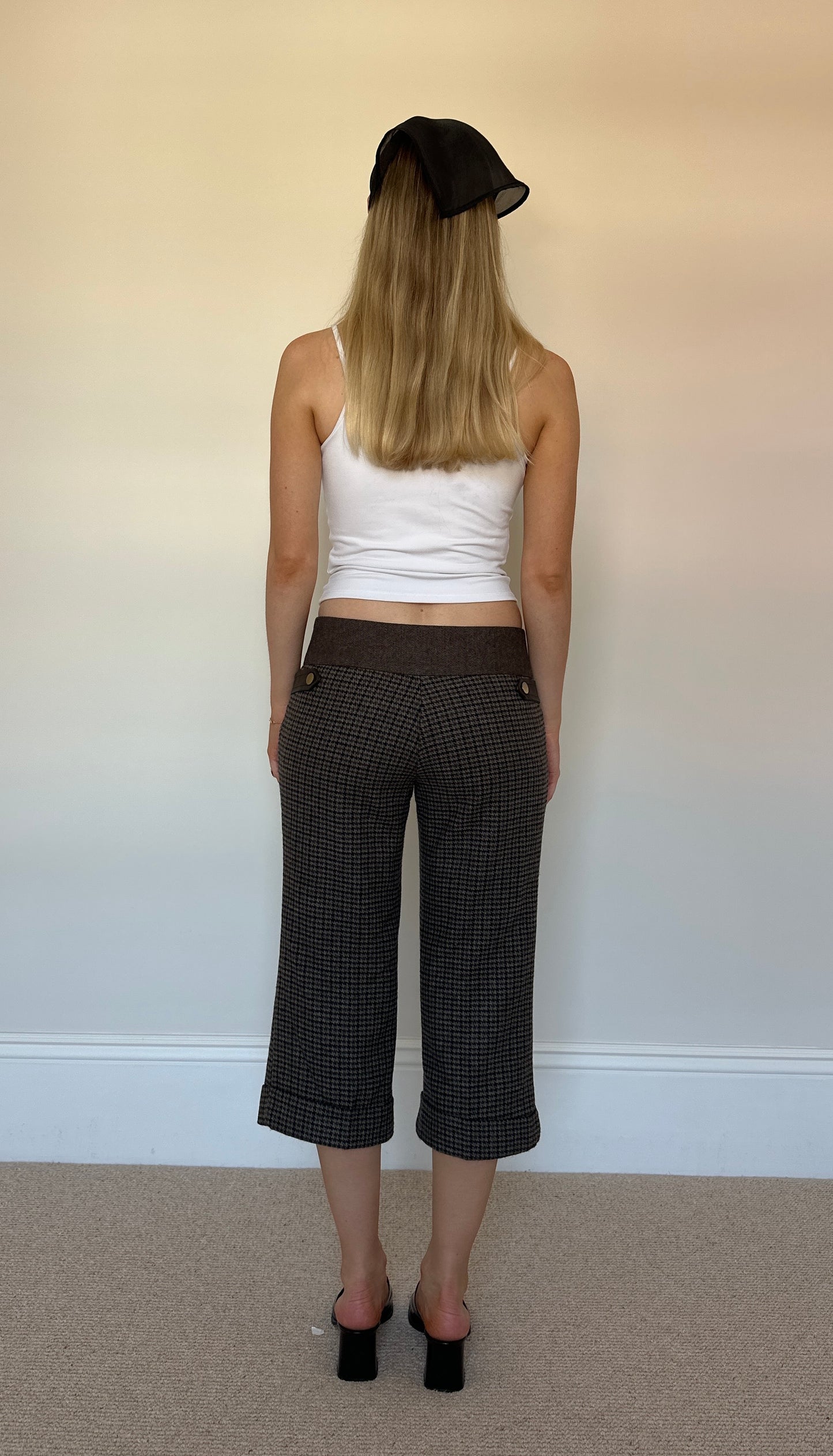 Vintage Tweed Capris