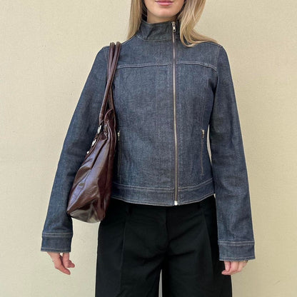 Vintage 00s brown leather bag