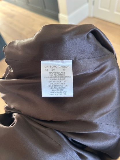 Vintage Wool & cashmere full length coat
