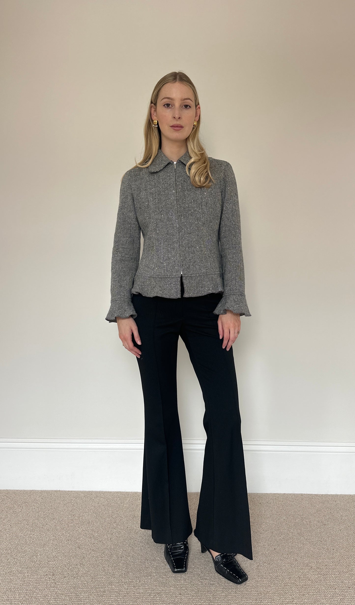 Vintage Herringbone Jacket