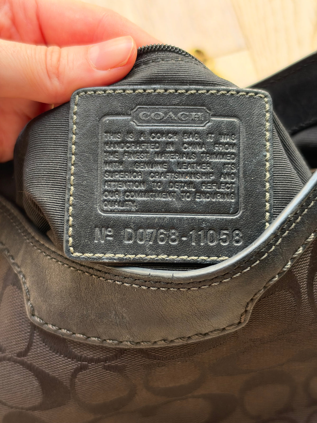 Vintage Coach Bag