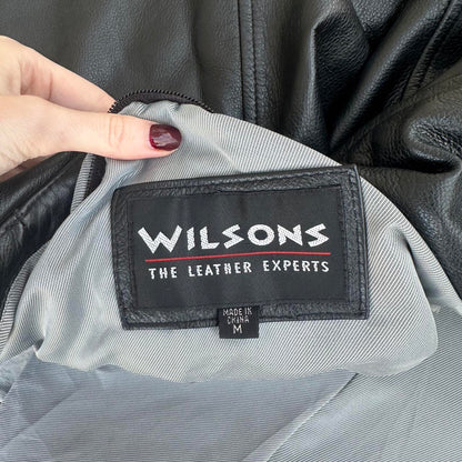 Vintage 90s leather jacket