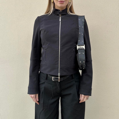 Vintage 00s Karen millen biker jacket