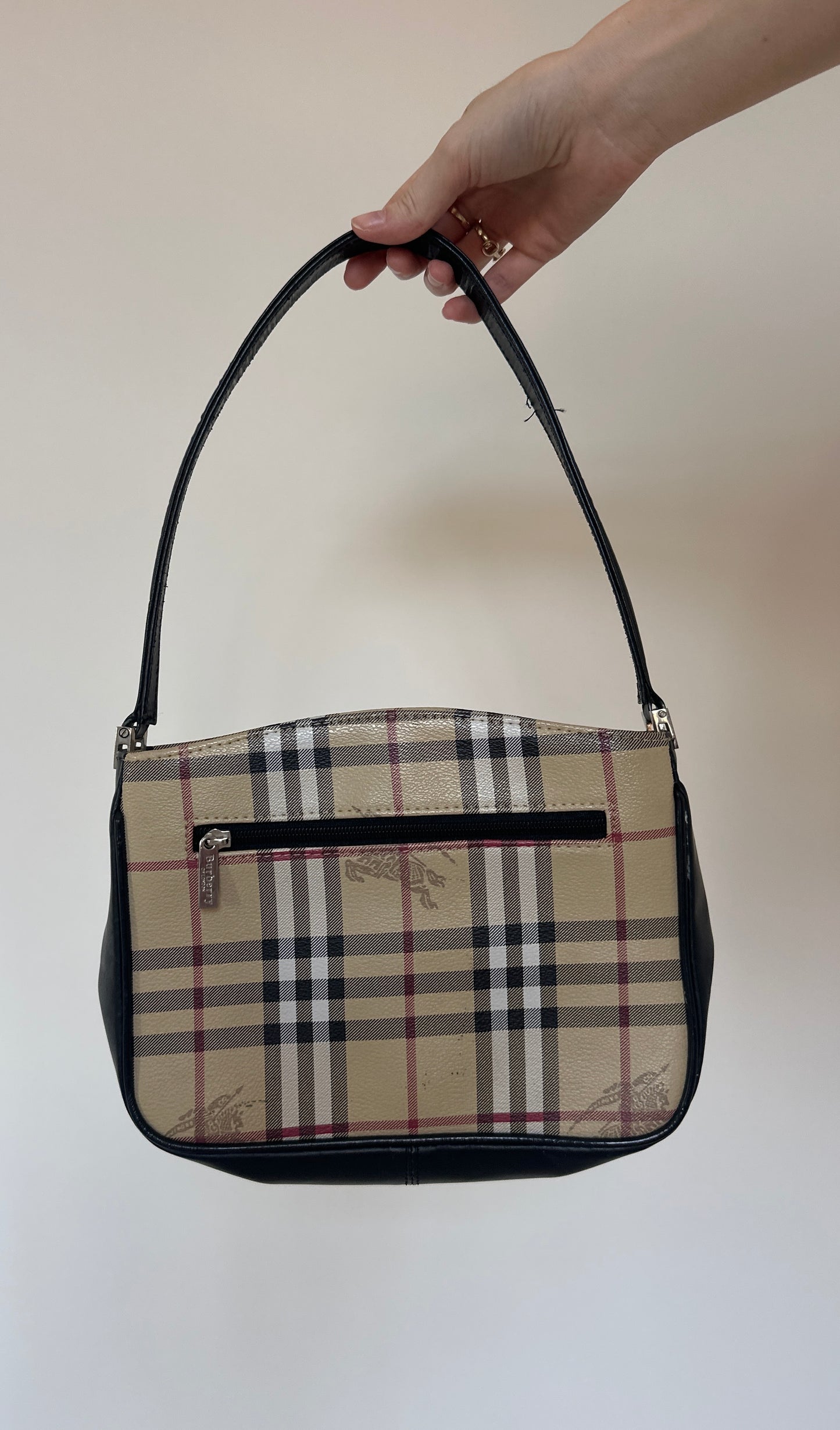 Vintage nova check bag and purse