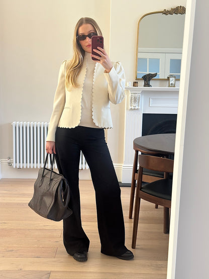 Vintage scallop jacket