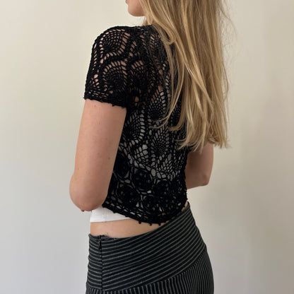 Vintage crochet bolero