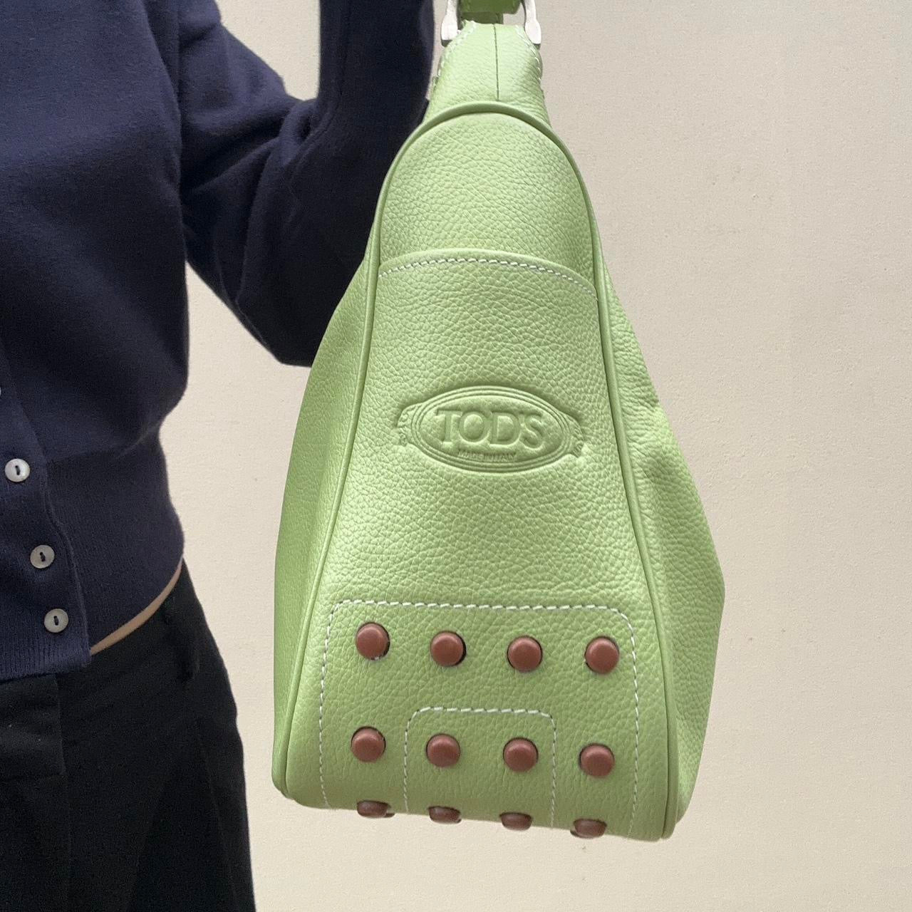 Vintage 00s Tods green bag