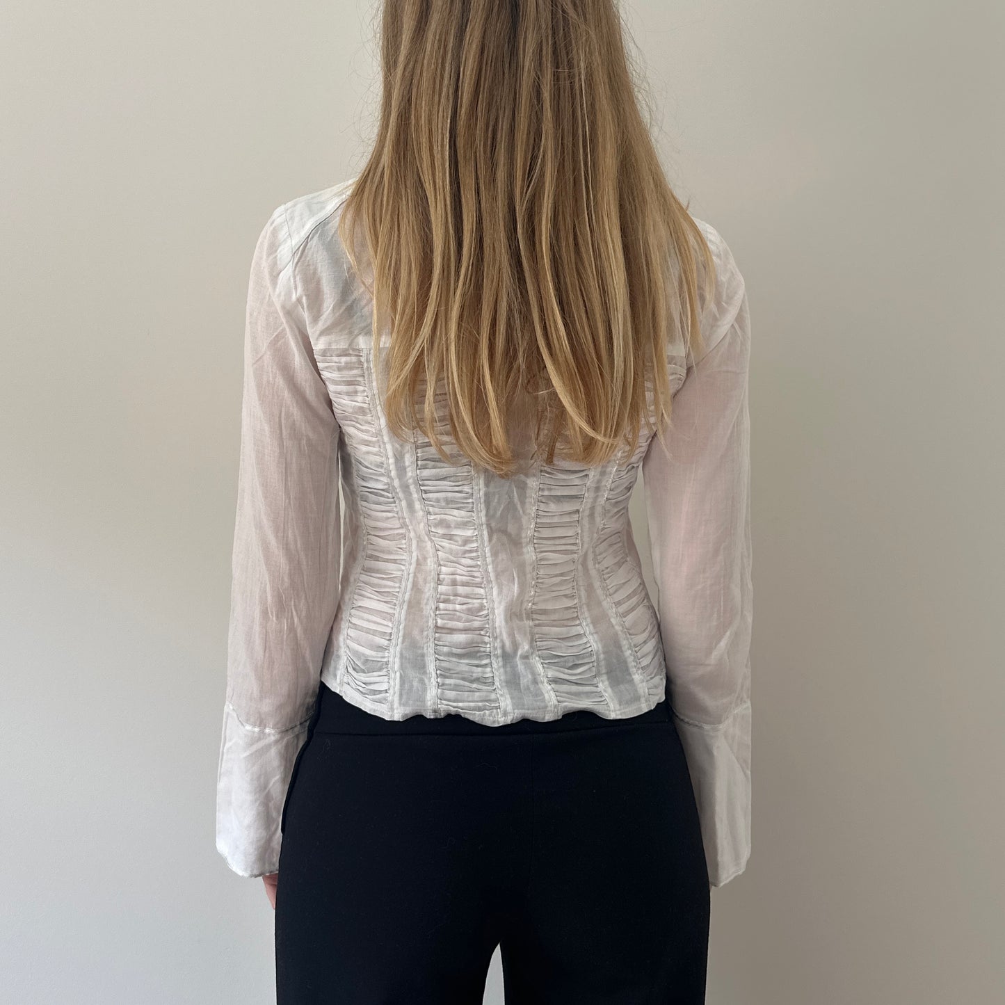 Vintage white blouse