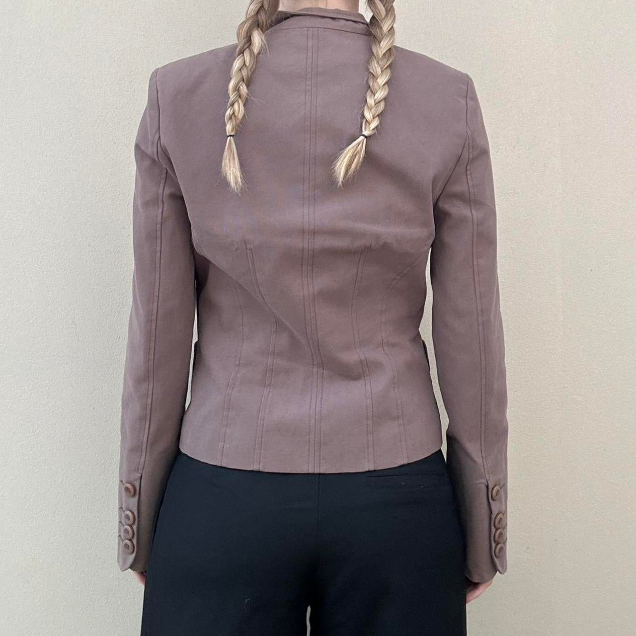 Vintage 00s mushroom button jacket