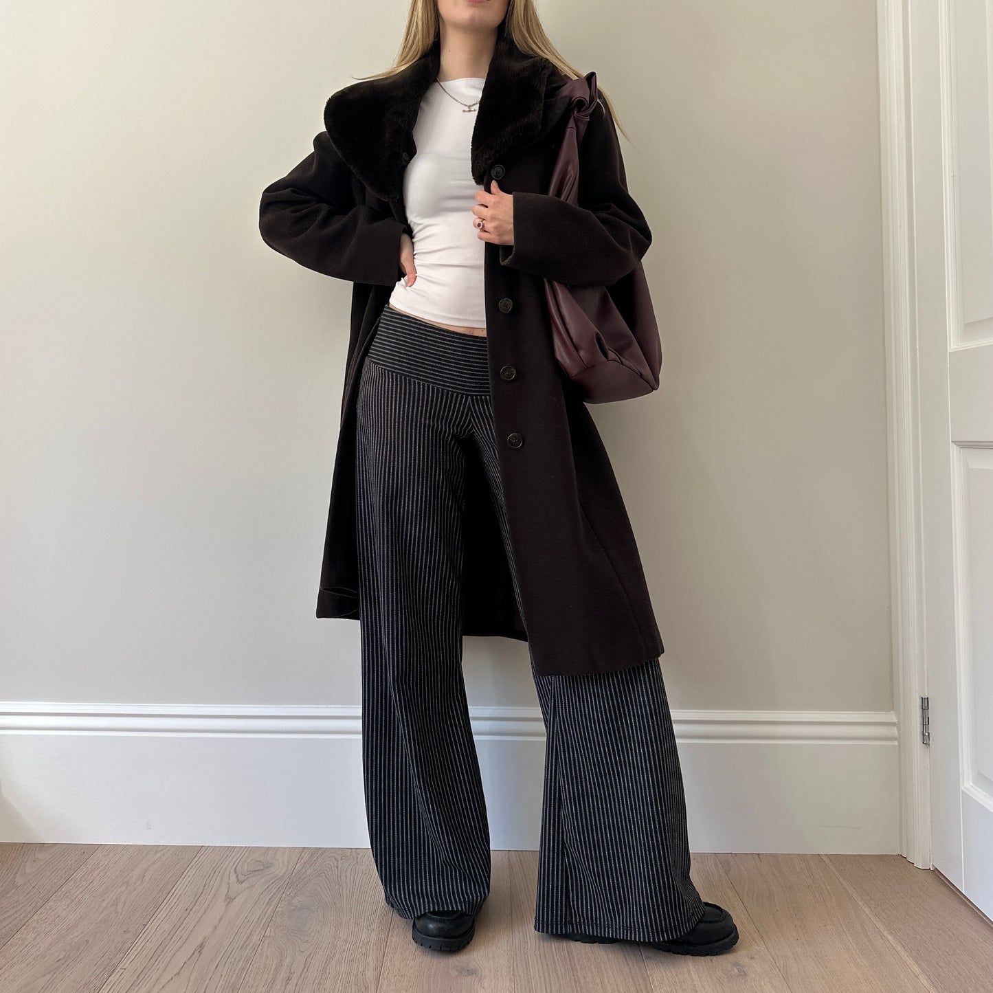 Vintage wool & cashmere coat