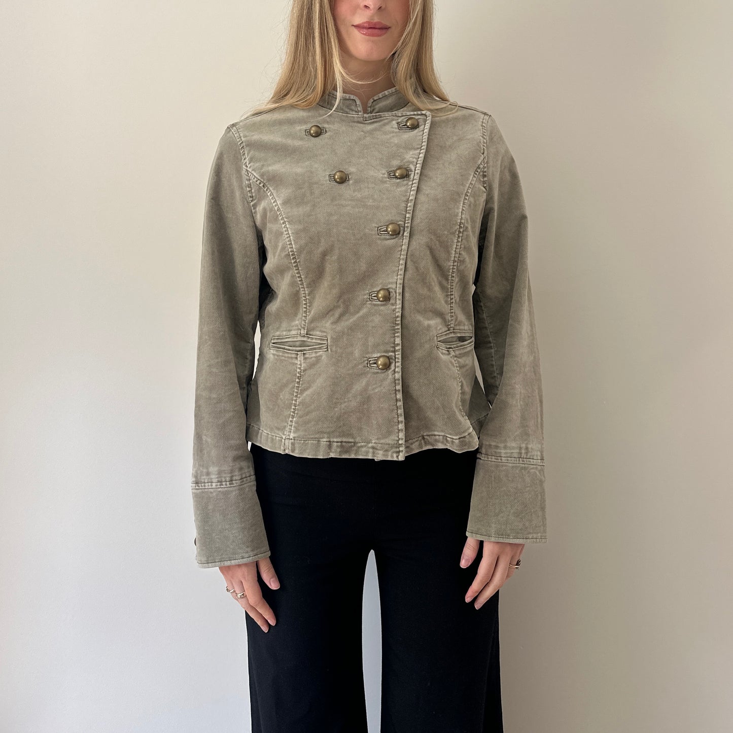 Vintage olive Napoleon jacket