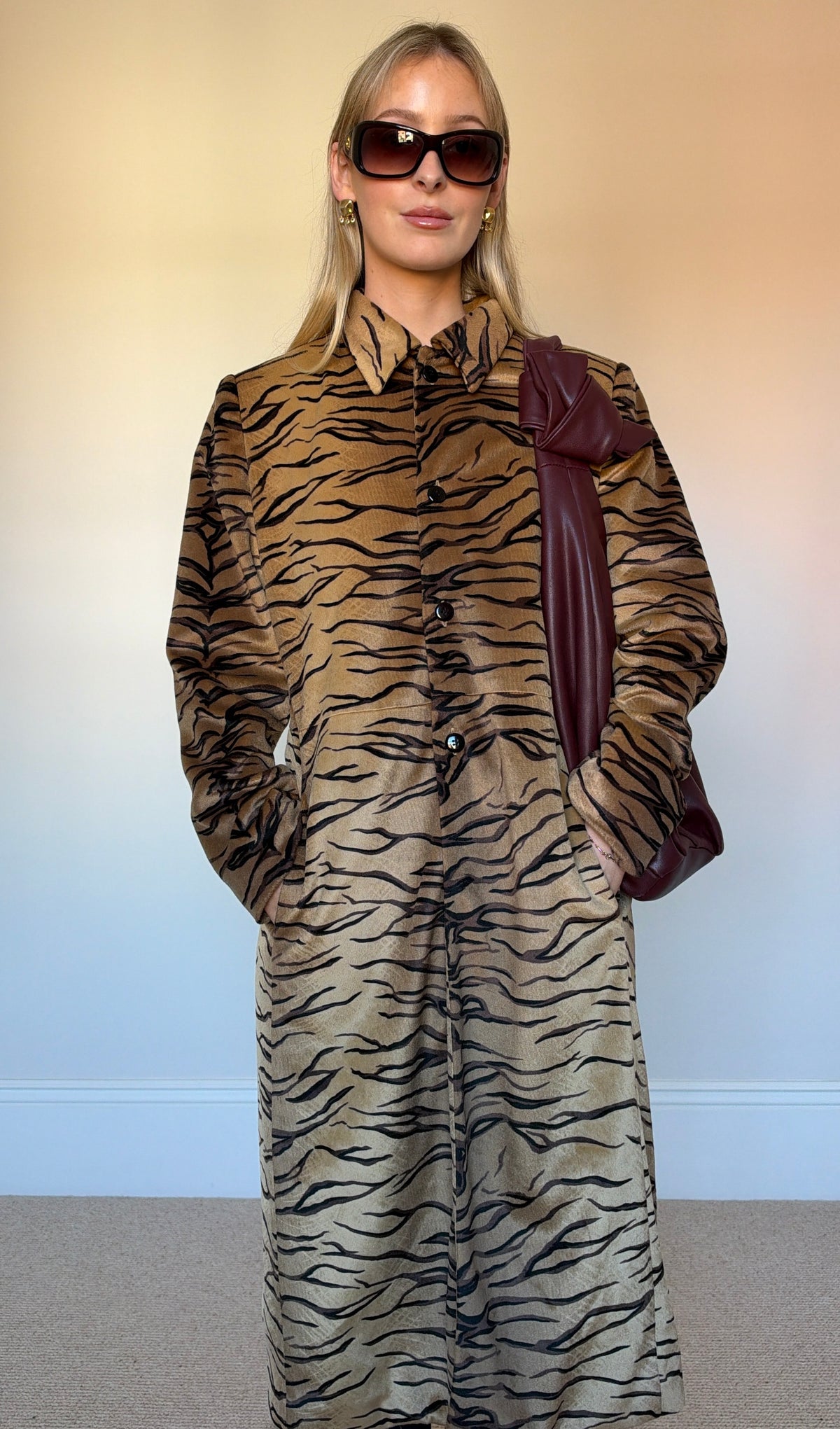 Vintage tiger coat