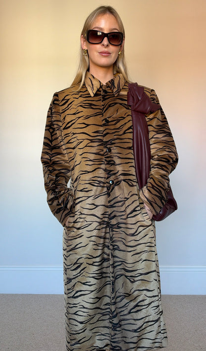 Vintage tiger coat