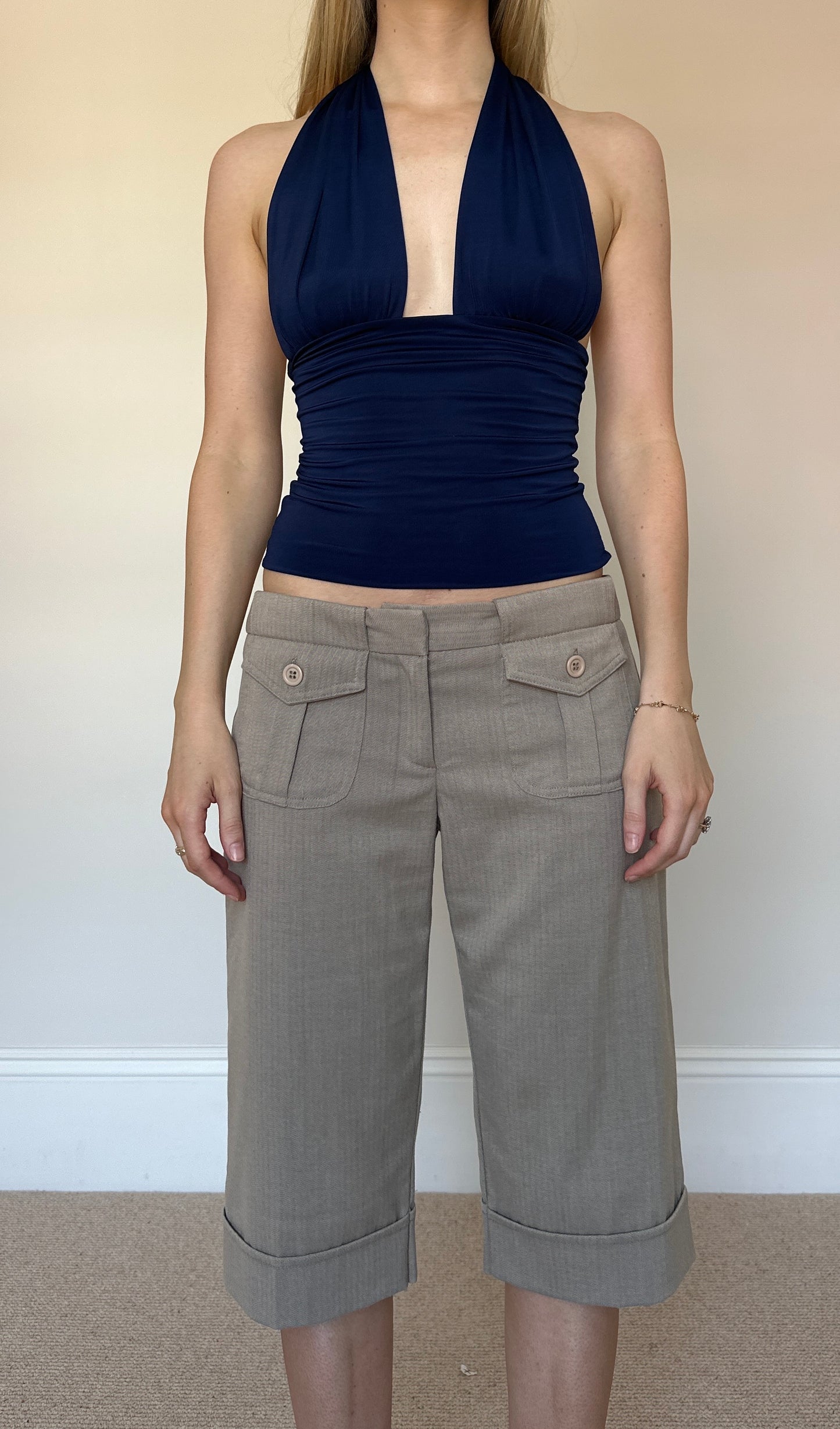 Vintage suit capris