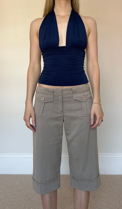 Vintage suit capris