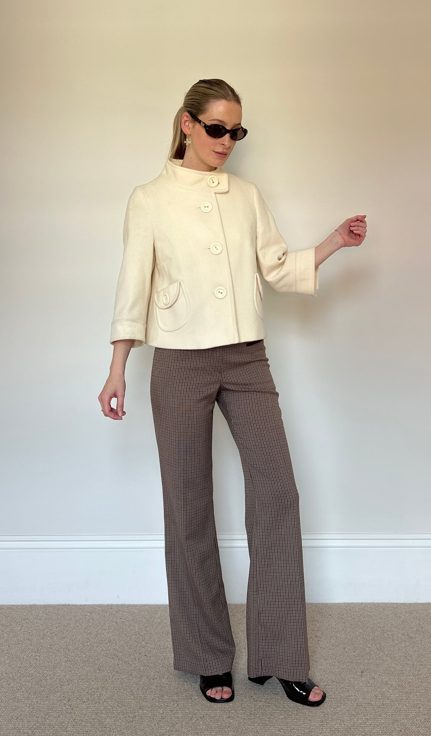 Vintage wool pea coat
