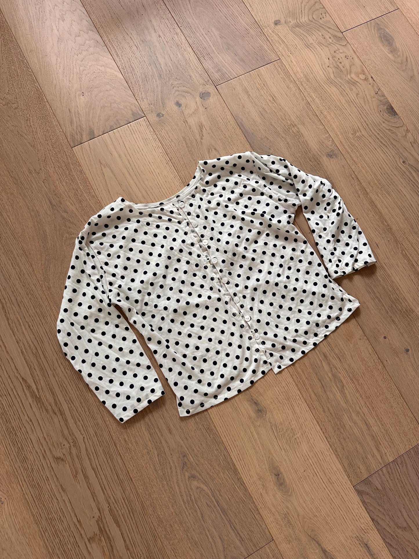 SALE polka dot cardigan