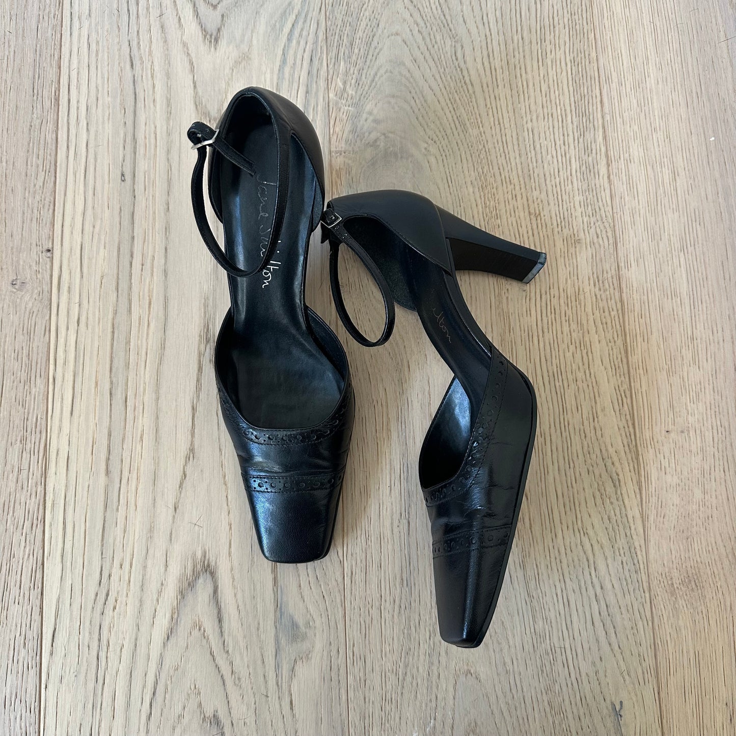 Vintage brogue heels