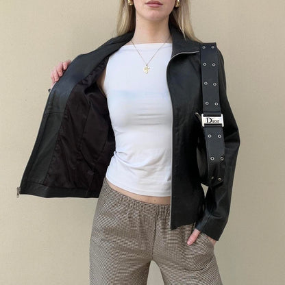 Vintage 00s leather jacket