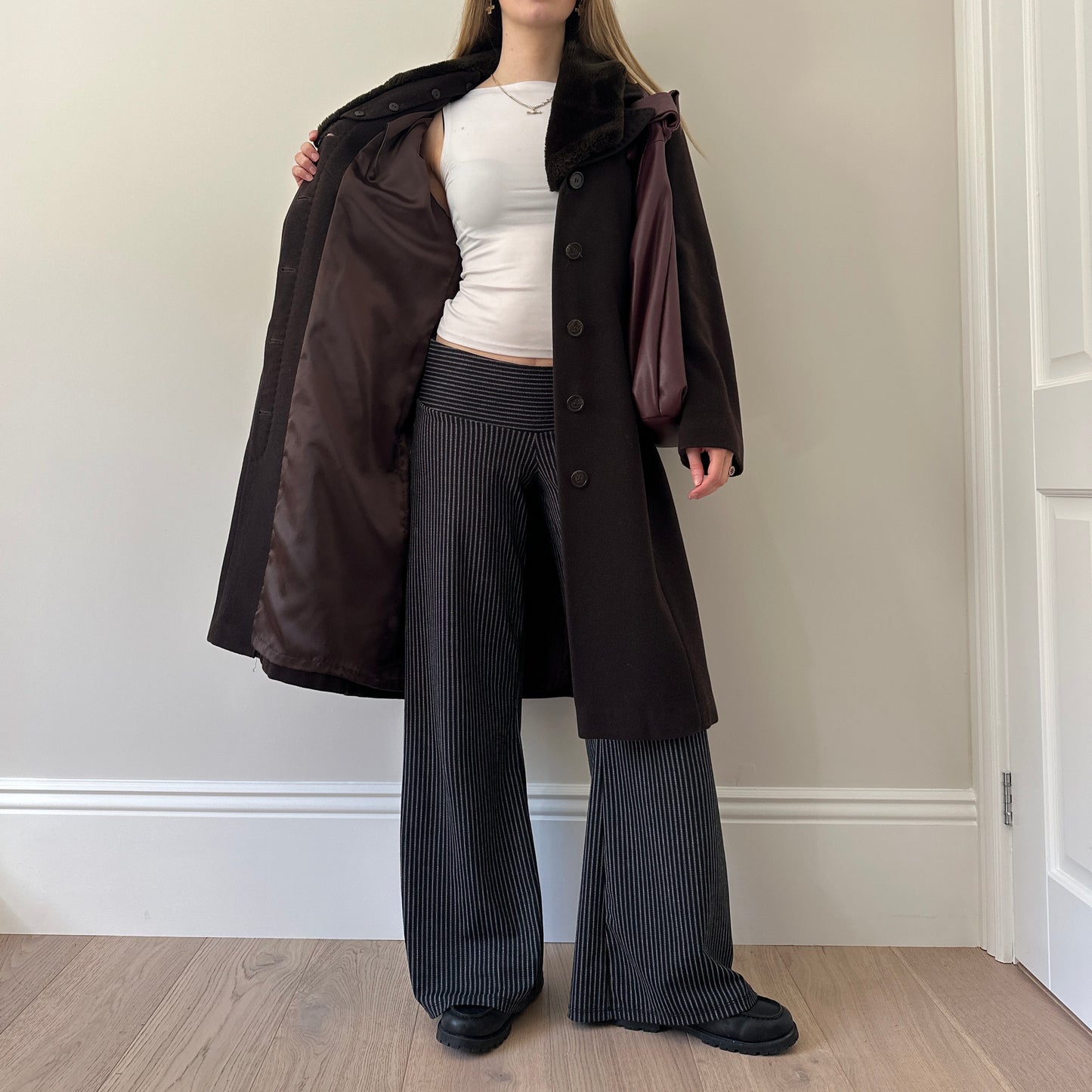 Vintage wool & cashmere coat