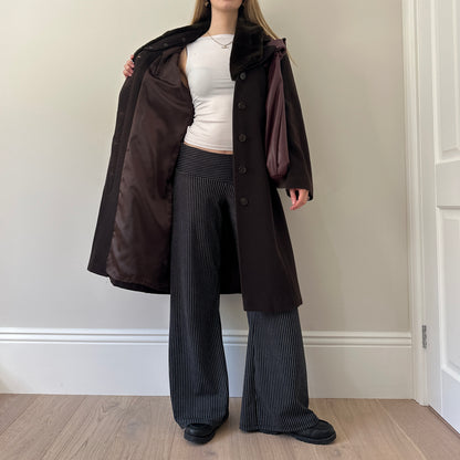 Vintage wool & cashmere coat