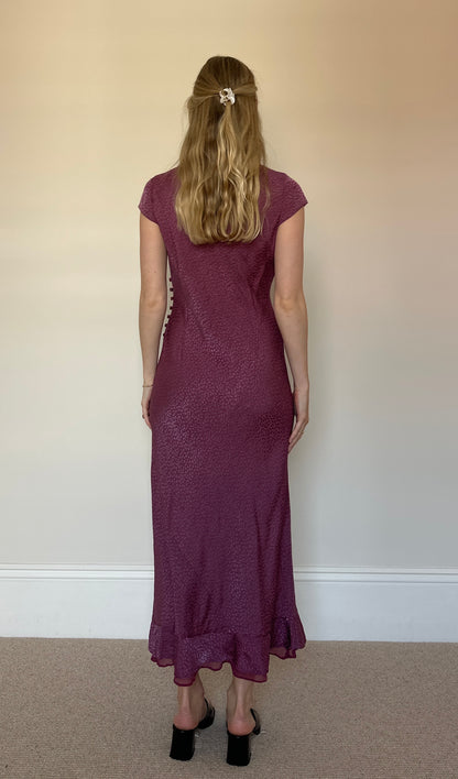 Vintage Silk mix Dress
