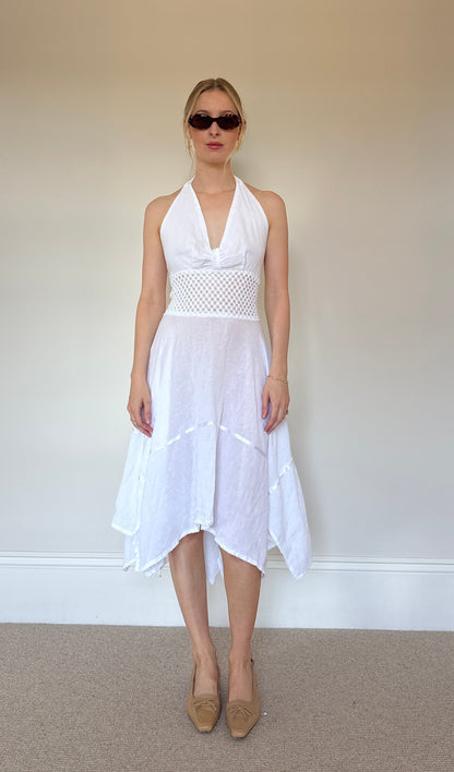 Vintage white fairy dress