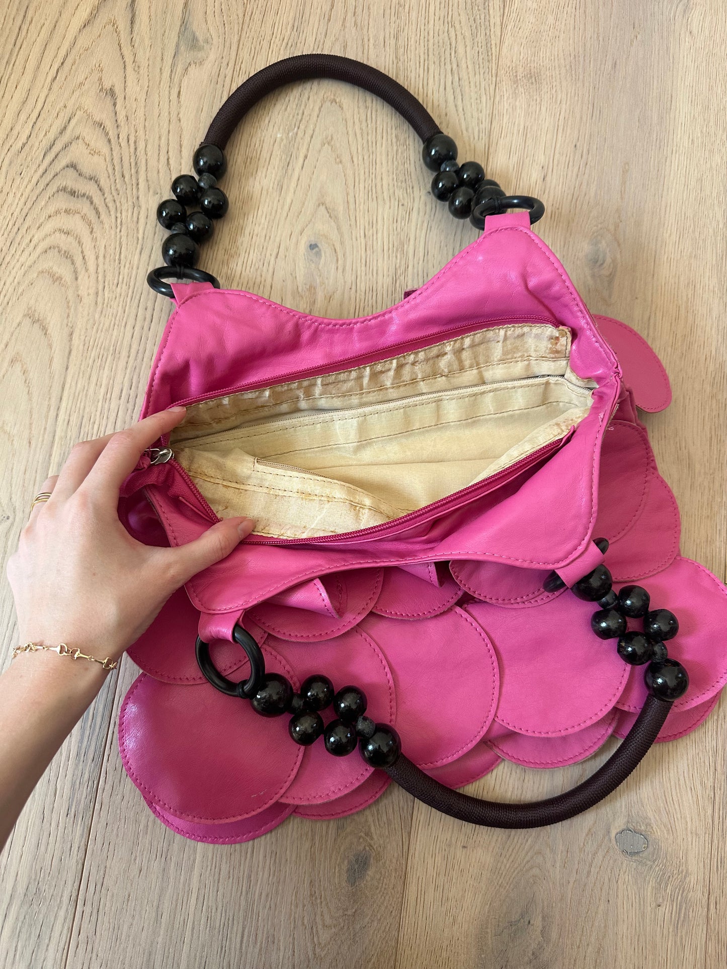Vintage pink bag