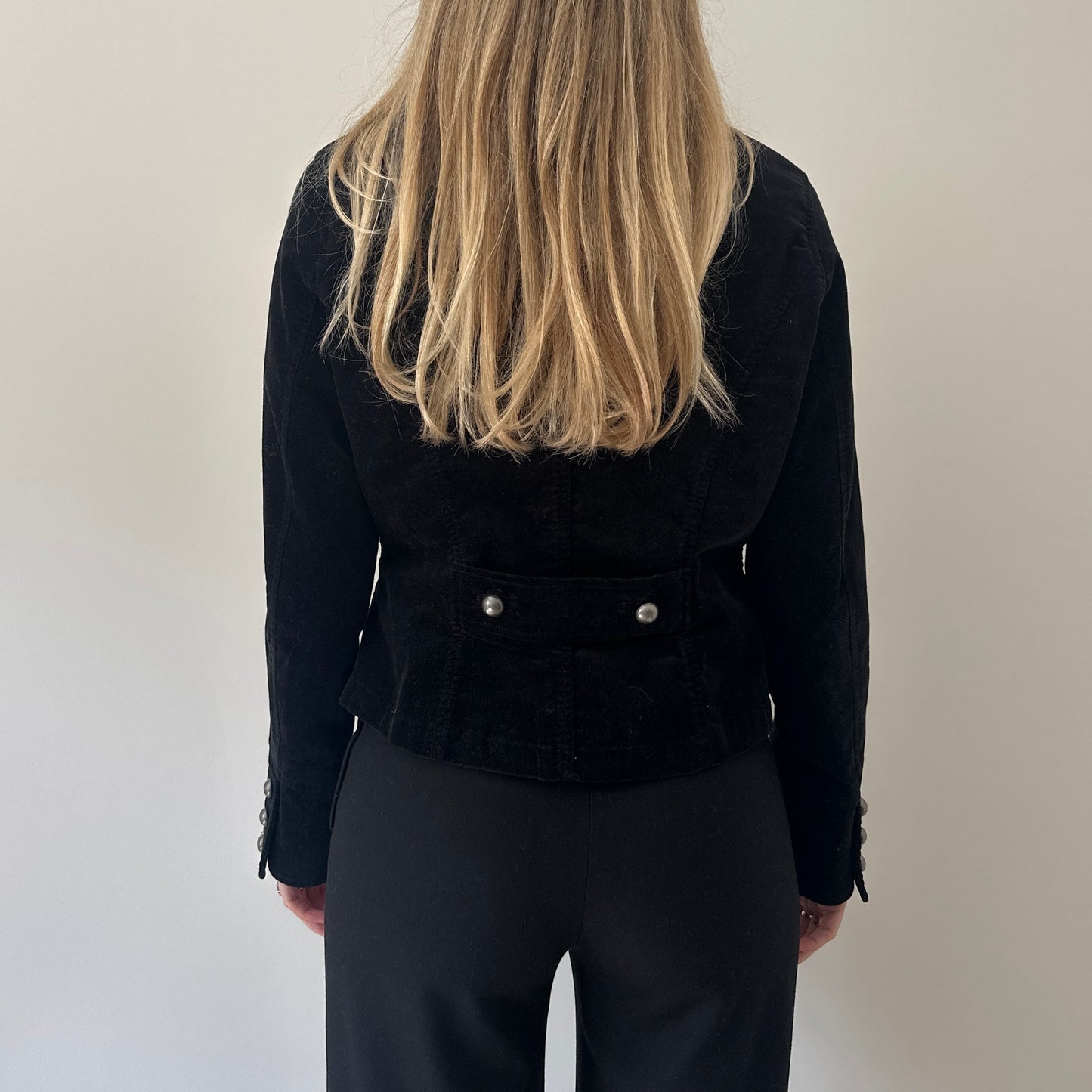 Vintage black napoleon jacket