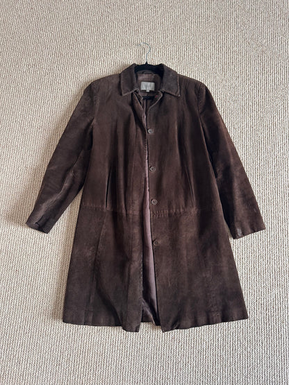 Vintage brown suede jacket