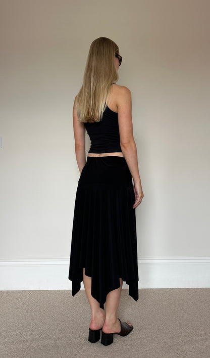 Vintage Wooden beaded midi skirt