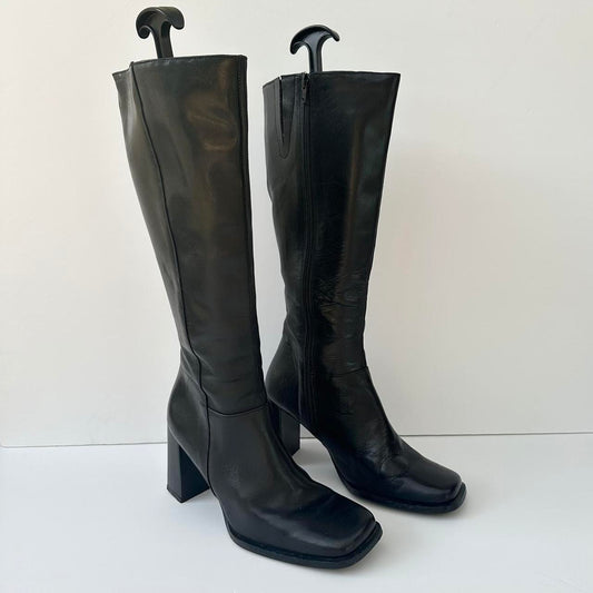 Vintage leather boots