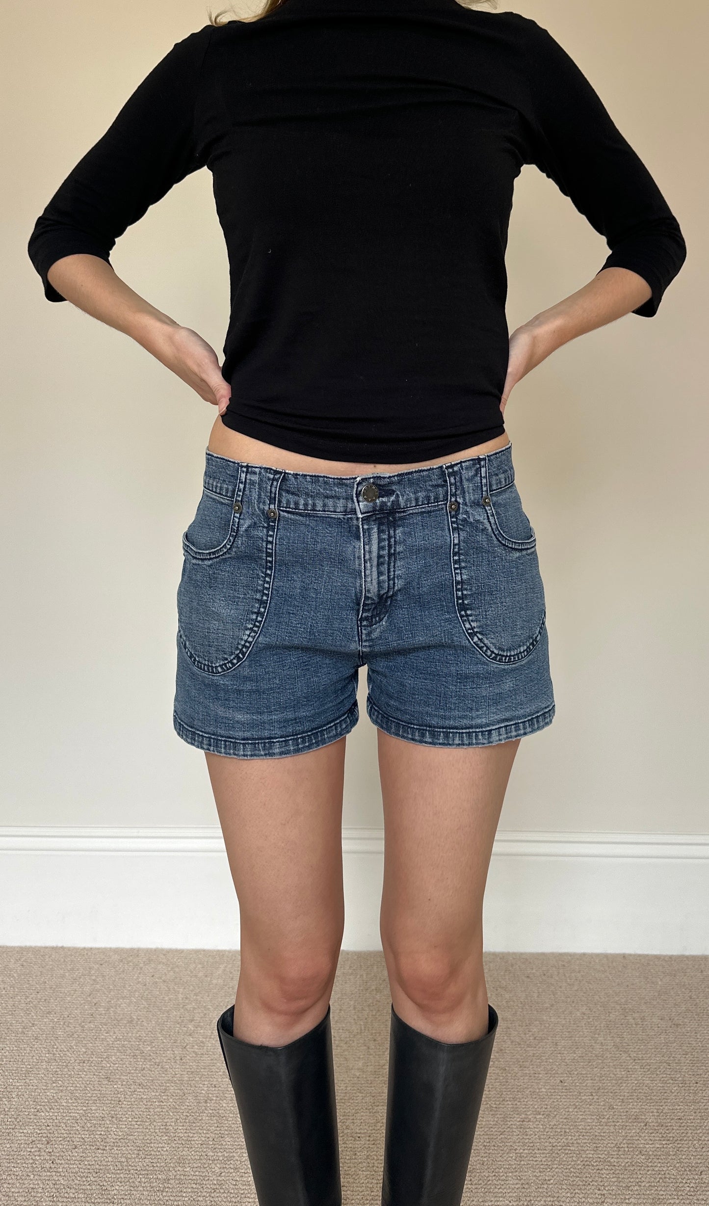 Vintage 00s Denim Mini Shorts