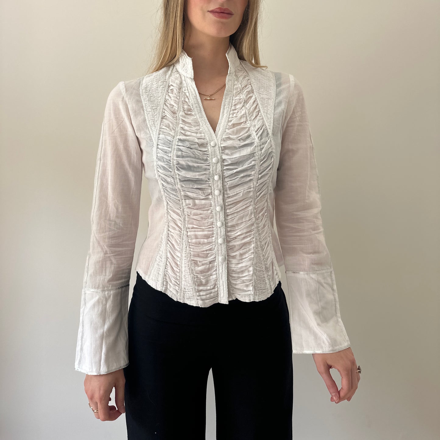 Vintage white blouse