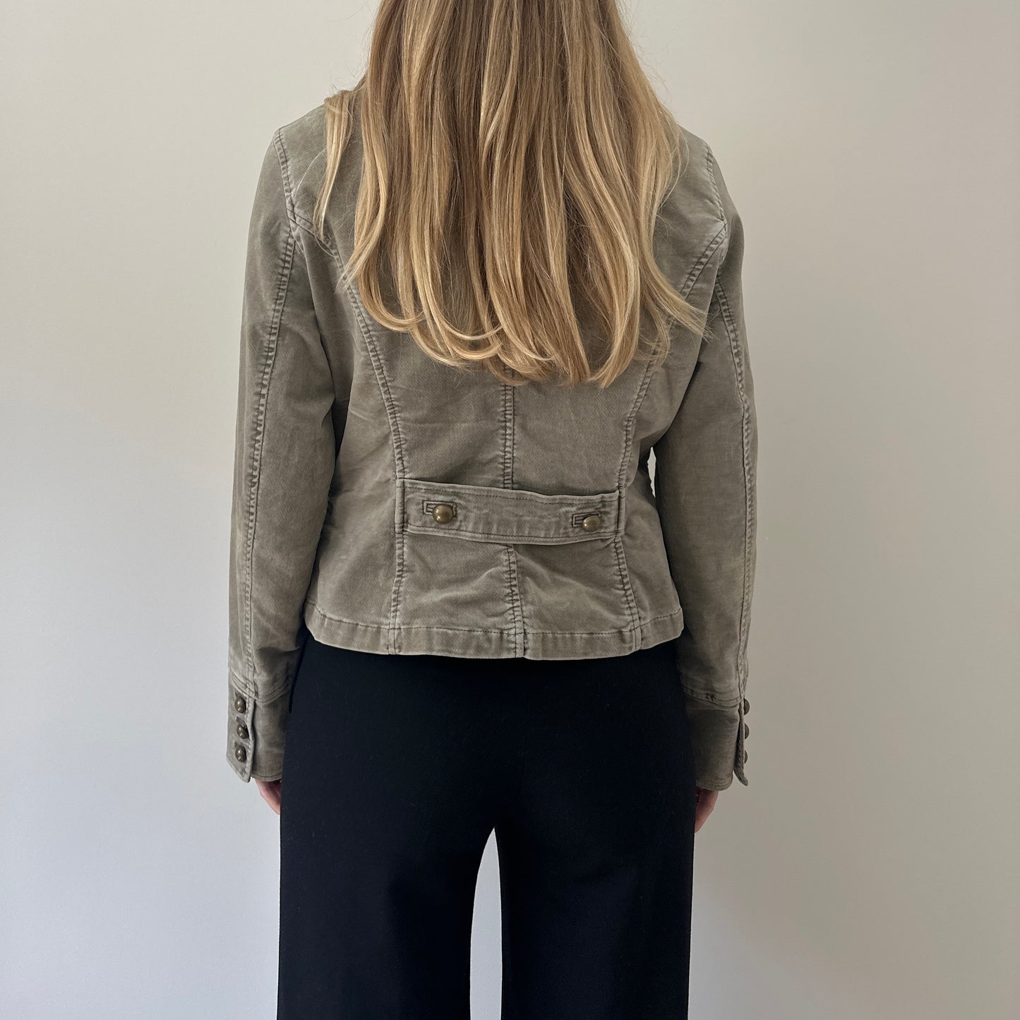 Vintage olive Napoleon jacket